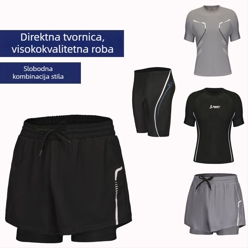 Muške kupaće gaće, dvostruki sloj, brzo sušenje, s podstavom; poliester 85%, težina 200 g; stil: briefs.
