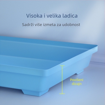 Kavez za hrčke Model 47 s pregradom, plastičan, Li Zhen Chong
