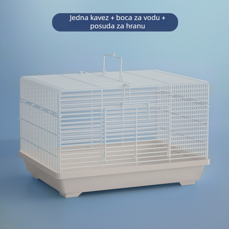 Kavez za hrčke Model 47 s pregradom, plastičan, Li Zhen Chong