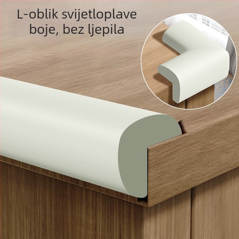 Dječji zaštitnik ugla – protiv sudara, netoksičan, ekološki, mekan omotač, zaštita rubova stola