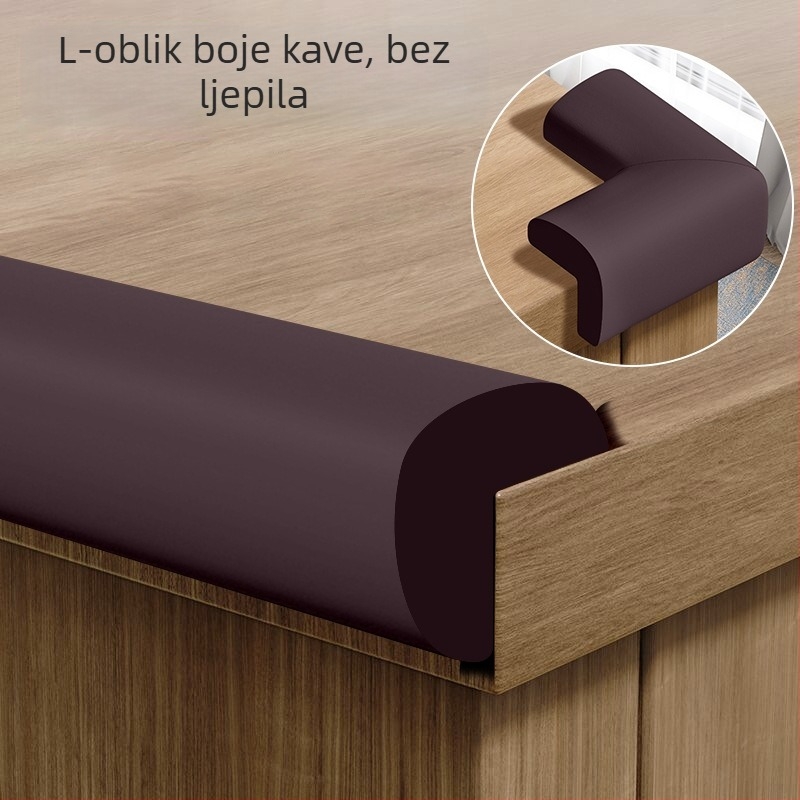 Dječji zaštitnik ugla – protiv sudara, netoksičan, ekološki, mekan omotač, zaštita rubova stola