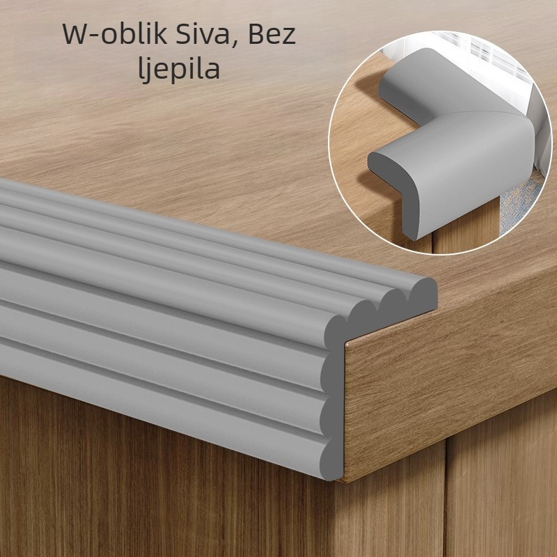 Dječji zaštitnik ugla – protiv sudara, netoksičan, ekološki, mekan omotač, zaštita rubova stola