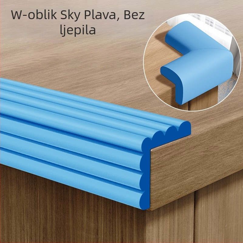 Dječji zaštitnik ugla – protiv sudara, netoksičan, ekološki, mekan omotač, zaštita rubova stola