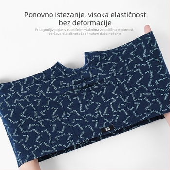 Prozračne muške bokserice, srednje visine struka, bez šavova, pamuk 90–95%