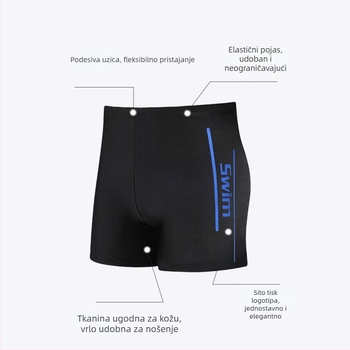 Muške kupaće šorceve - brzo se suše, udobne, stil briefs, poliester (80-90%), podstava 100% poliester
