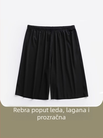 Muške ice silk šorceve za ljeto, prava kroja, mikroelastičnost, 75% poliester