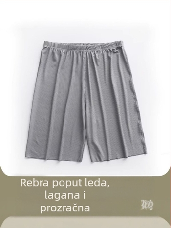 Muške ice silk šorceve za ljeto, prava kroja, mikroelastičnost, 75% poliester