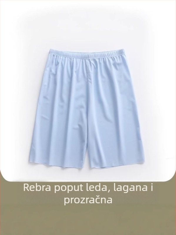 Muške ice silk šorceve za ljeto, prava kroja, mikroelastičnost, 75% poliester