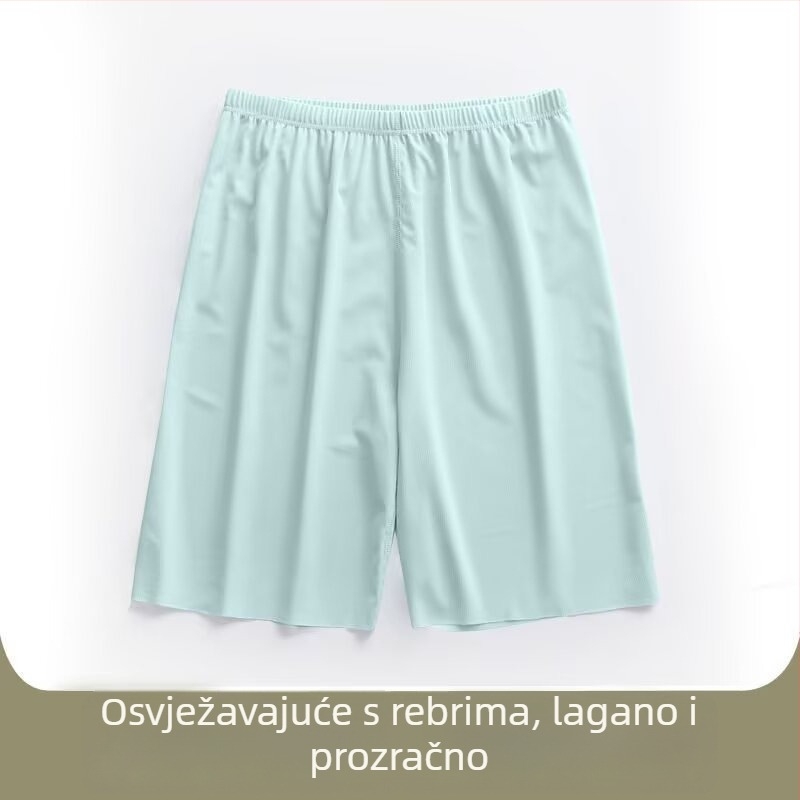 Muške ice silk šorceve za ljeto, prava kroja, mikroelastičnost, 75% poliester