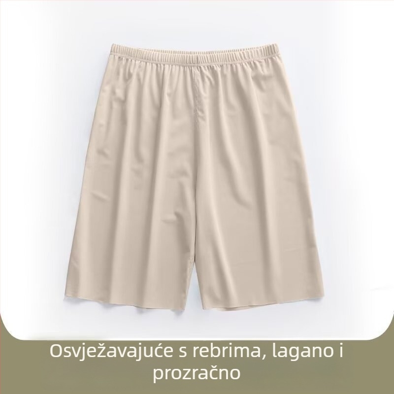 Muške ice silk šorceve za ljeto, prava kroja, mikroelastičnost, 75% poliester
