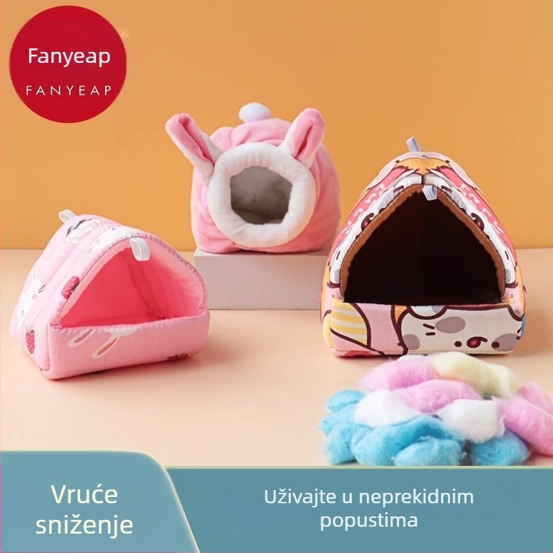 Gnijezdo za hamstera s toplim pamuknim skrovištem | Marka Panyi | Za hamstera