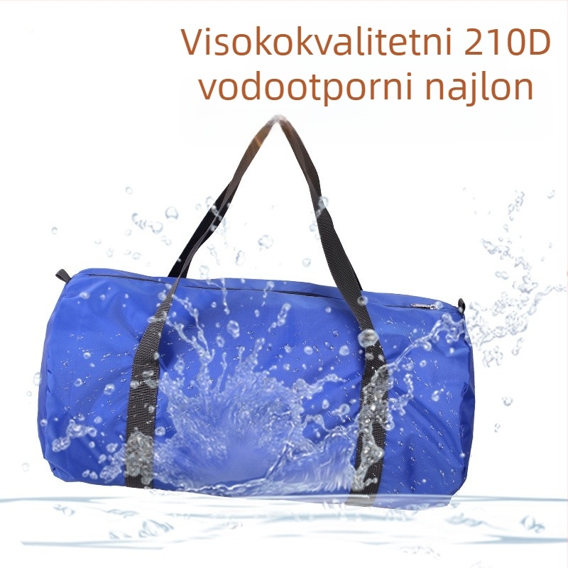 Najlonska sklopača putna torba, 20–35L, vodootporna, ultra lagana, otporna na trošenje, unisex, gradski minimalistički stil
