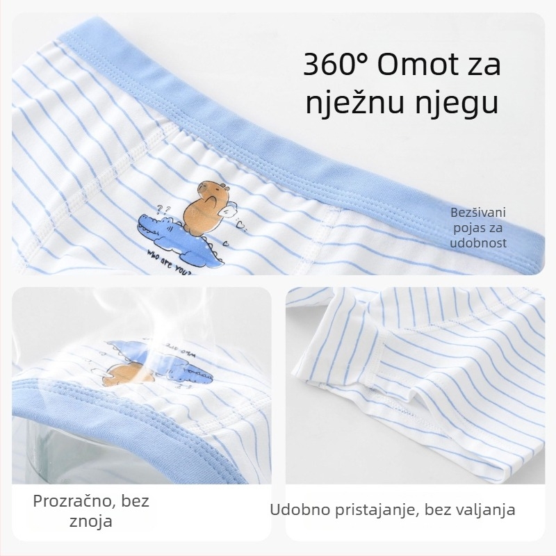 Angel Beans dječje bokserice – 95% pamuk / 5% elastan, Tkanina: pamuk, Klasa A