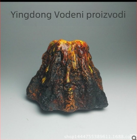 Set ukrasa za akvarij iz ekološke smole s karikaturnim delfinom, koralom, anemonom i školjkom u stilu vulkanskih mjehurića za uređenje akvarija — 30 komada