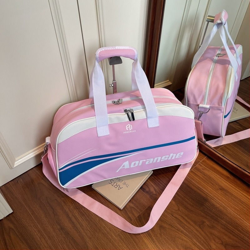 Unisex torba za badminton velikog kapaciteta (20–35 L), PU materijal, podstava od poliesteru, street fashion, pogodna za sport i jogu