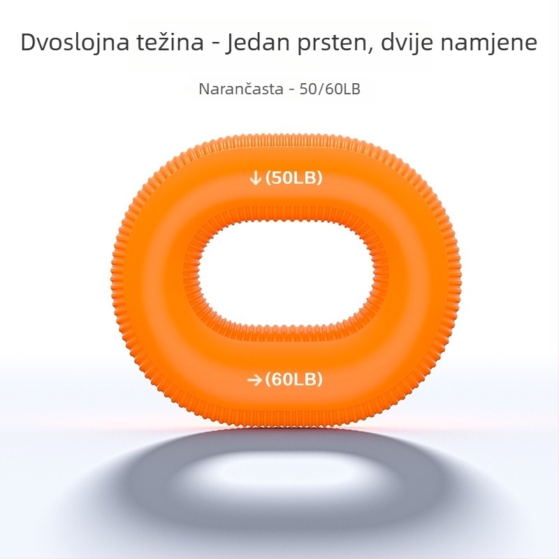 Youli silikonski grip prsten za trening snage ruke i prstiju, unisex, otpor 10–60 lb, mogućnost logotipa