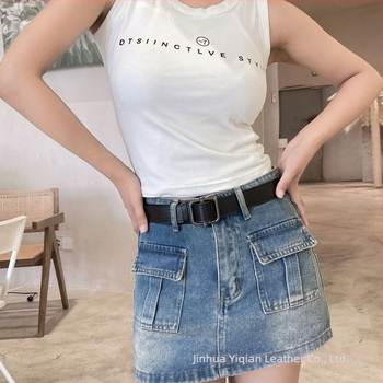 PU kožni pojas s kopčom od legure, glatko zatvaranje, širina 2–4 cm, proizvedeno u Jinhua