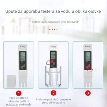 Online analizator kvalitete vode za pitku vodu, testiranje teških metala