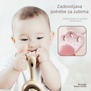 Le zai Ručni tamburin – Plastična dječja igračka za rano učenje, Udobnost za bebu, Pakiranje u kutiju, Plastična igračka 3C