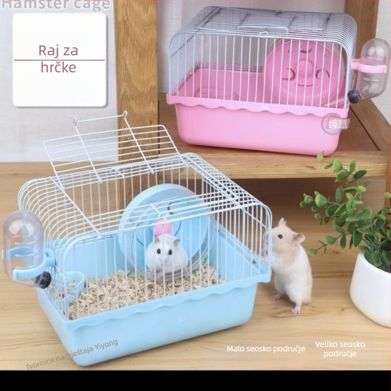 Kavez za hamstera, metalna konstrukcija – kompletan set za hamstere, šifra proizvoda Ktwfrjer