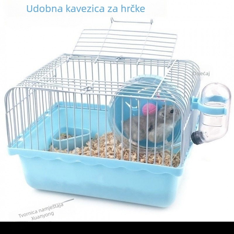 Kavez za hamstera, metalna konstrukcija – kompletan set za hamstere, šifra proizvoda Ktwfrjer