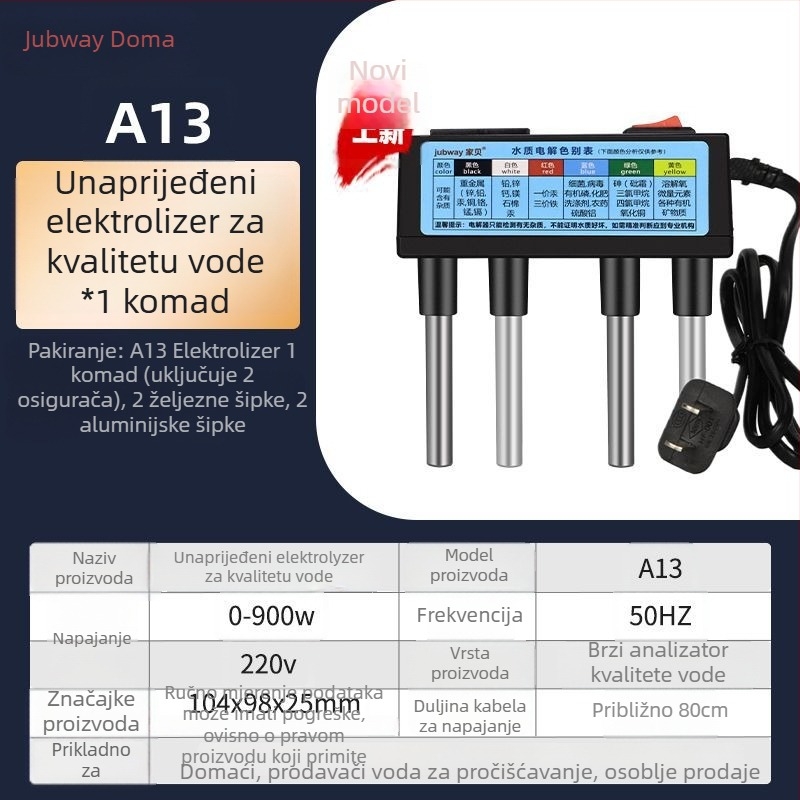 Online analizator kvalitete vode – kućni komplet, mjerenje teških metala, profesionalna kategorija