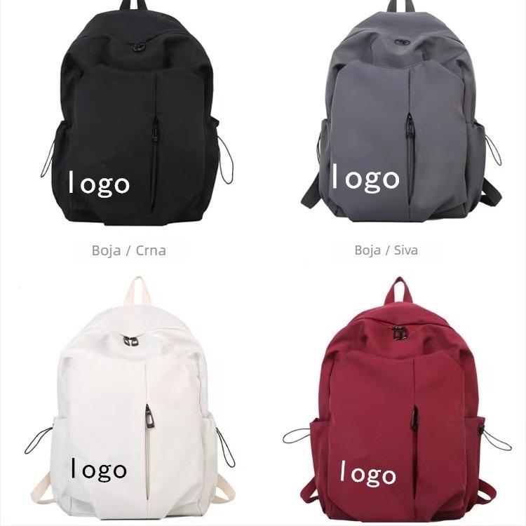 Unisex nylon ruksak, 20–35 L, pogodan za 16-inčni prijenosnik, prozračan i otporan na habanje, zakrivljene naramenice