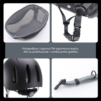 UCACO kaciga za biciklizam za odrasle, prozračna PC jednoredna oblikovanje, unisex dizajn, s utisnutim logom, mogućnost prilagođene privatne oznake