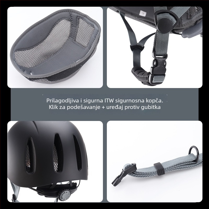 UCACO kaciga za biciklizam za odrasle, prozračna PC jednoredna oblikovanje, unisex dizajn, s utisnutim logom, mogućnost prilagođene privatne oznake