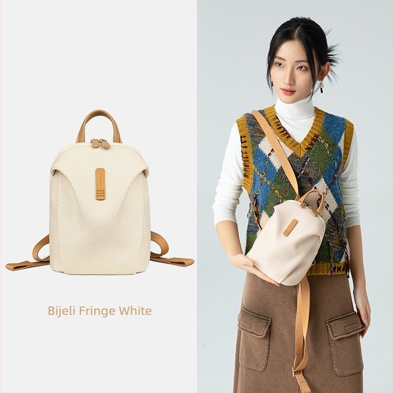 Mini ruksak za žene, najlon, zatvarač, ulični stil, unutarnja pretinac za telefon