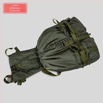 Najlon ruksak za žene za outdoor putovanja, zatvarač na šnuru, džep na zip, poliester podstava, svakodnevna upotreba