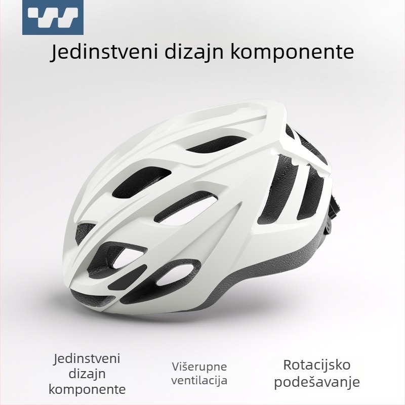 Kaciga za bicikl, podesiva, prozračna, integrirana PC ljuska, unisex, za odrasle