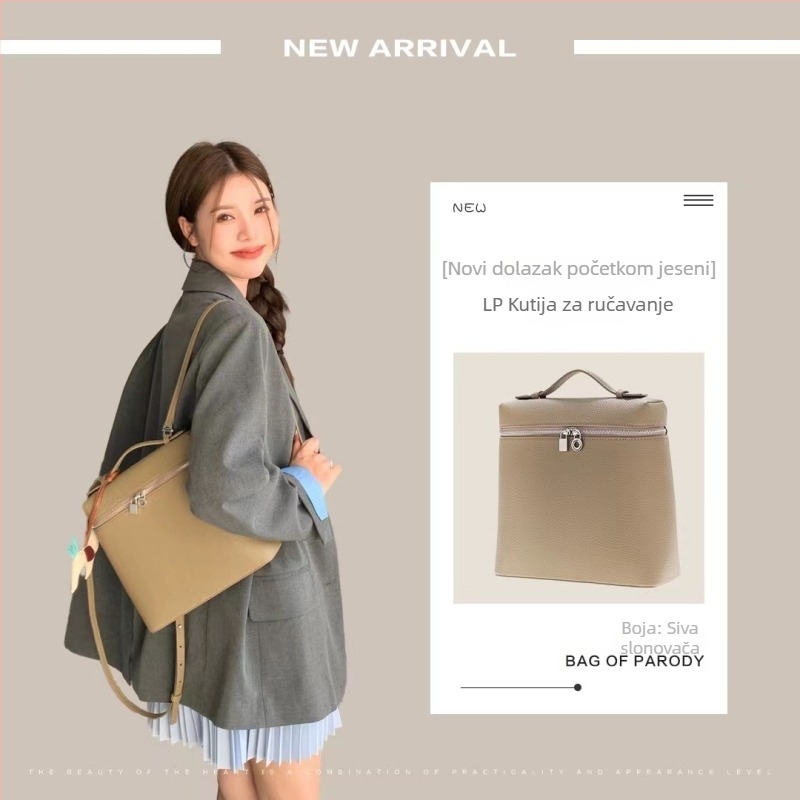 Lagani dnevni poslovni ruksak — PU materijal, zatvarač, unutarnji džepovi sa zatvaračem i džep za telefon, otporan na habanje i protiv krađe