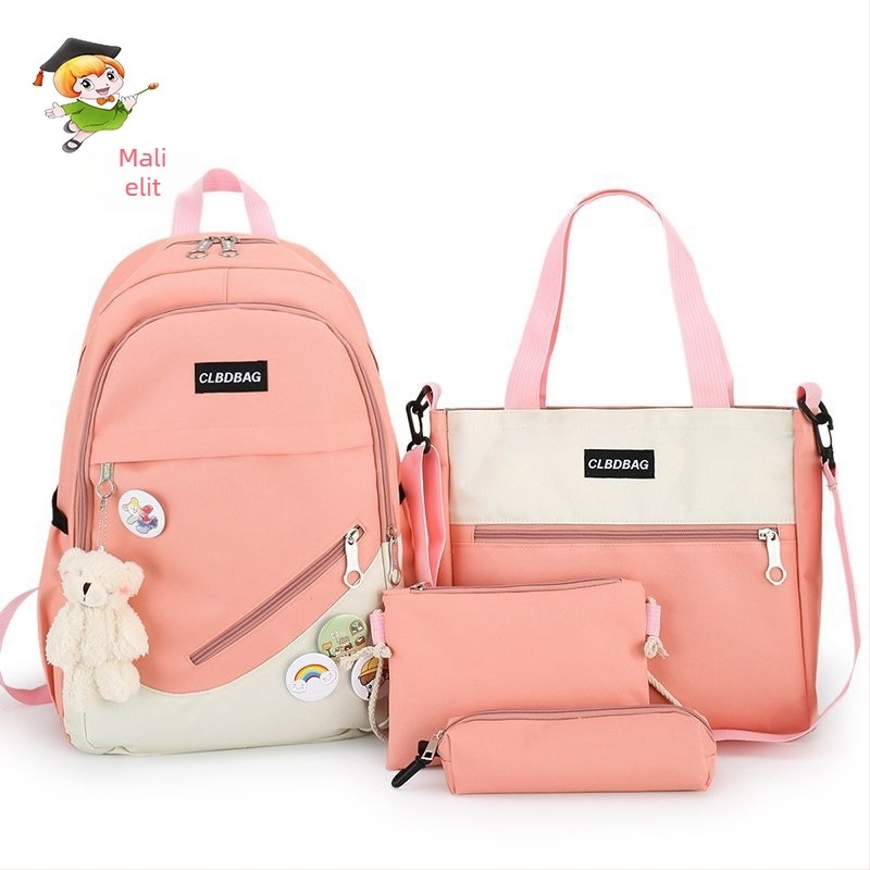 Školski ruksak, kapacitet 20-35L, Oxford tkanina, džep za 17-inčni laptop, vodootpornost razina 4, uključuje navlaku za kišu