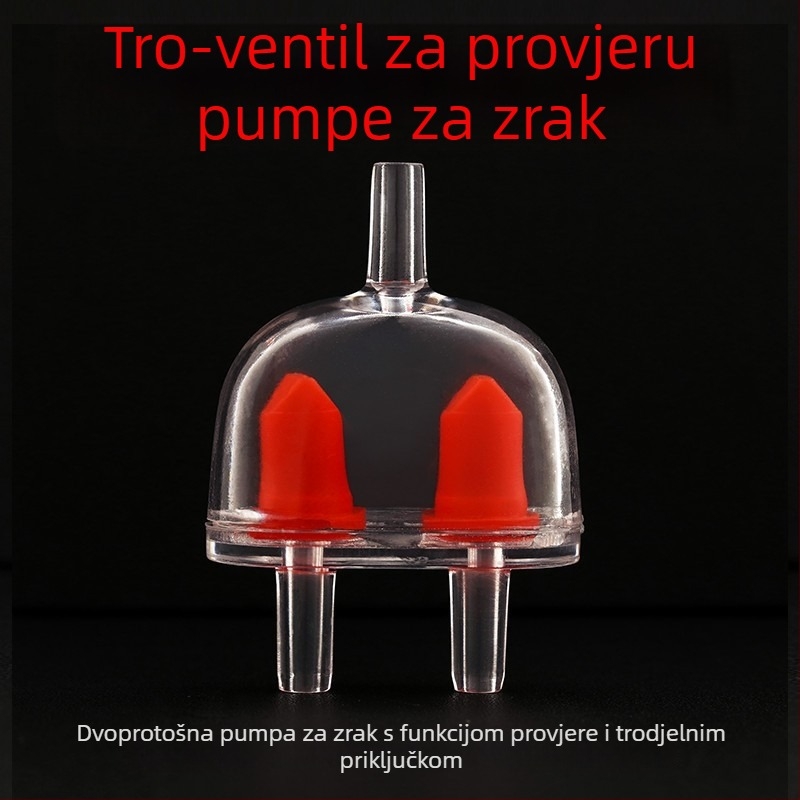 Set ventila za akvarijsku pumpu zraka (regulacijski ventil, trostruki ventil, povratni ventil)