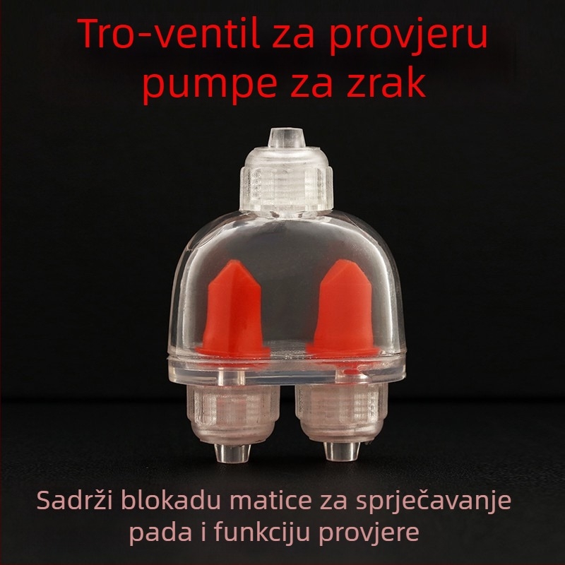 Set ventila za akvarijsku pumpu zraka (regulacijski ventil, trostruki ventil, povratni ventil)