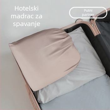 Putni spavaći vrećica s punilom od poliestera, podstava od Mulberry svile, poliester tkanina, struktura omotnica, za odrasle