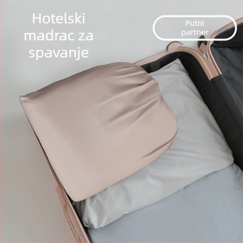 Putni spavaći vrećica s punilom od poliestera, podstava od Mulberry svile, poliester tkanina, struktura omotnica, za odrasle