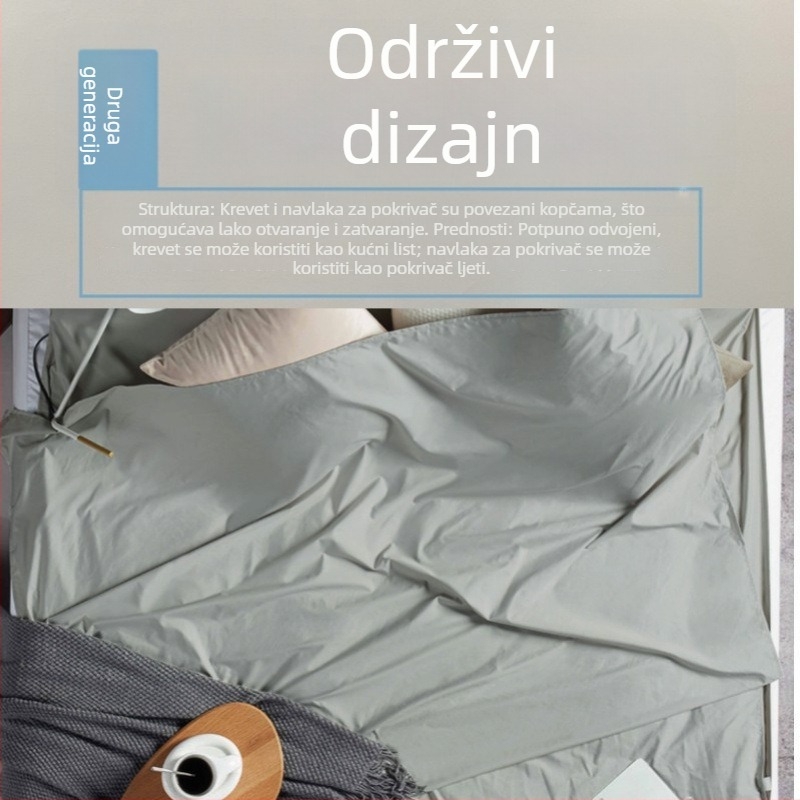 Putni spavaći vrećica s punilom od poliestera, podstava od Mulberry svile, poliester tkanina, struktura omotnica, za odrasle