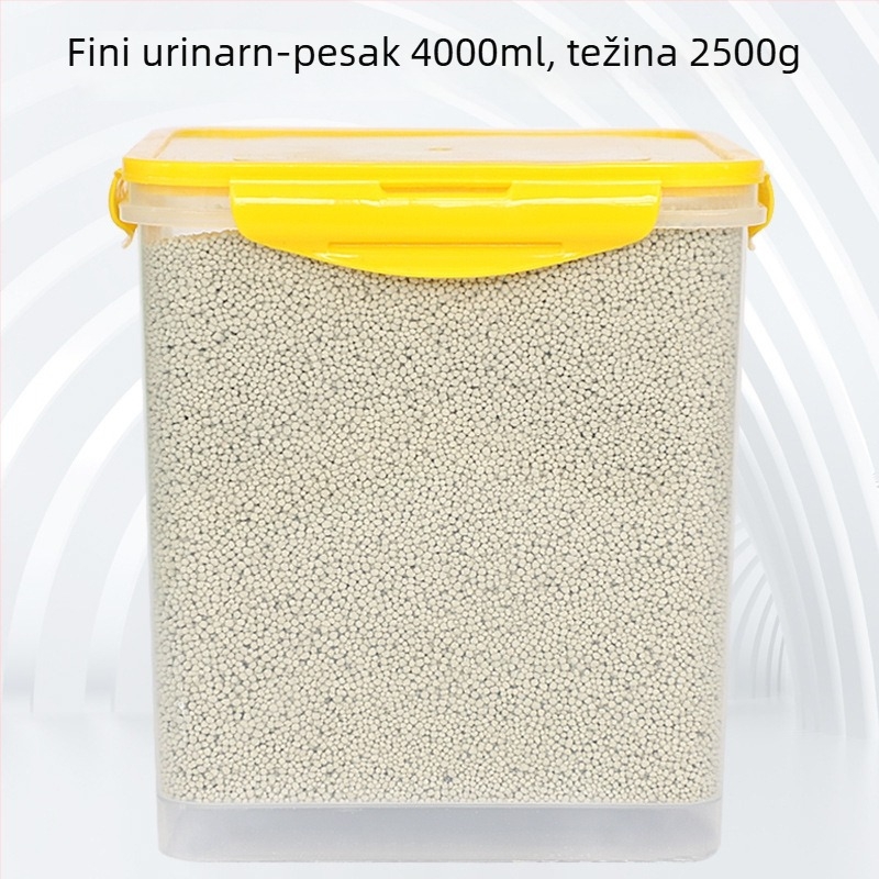 Set posteljine za hrčka: granule mokraćnog pijeska, toaletni pijesak, piljevina za posteljinu, žitarice za ljeto