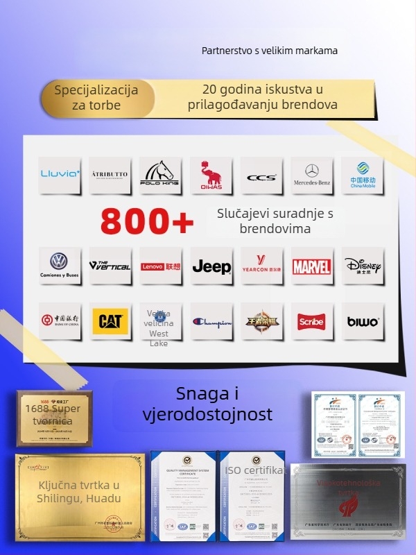 Školska torba za djevojke - veliki kapacitet, otpornost na habanje, kompozitna tkanina, zakrivljene naramenice, za srednju školu i gimnaziju