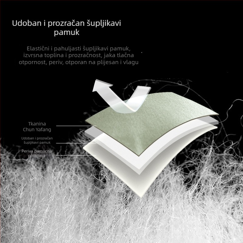 SunnyFeel Spavaća vreća za kampiranje na otvorenom – punilo od šupljih vlakana, podstava: oprana pamuk, tkanina: Chunya Spinning, konstrukcija: omotač, težina 1300 g