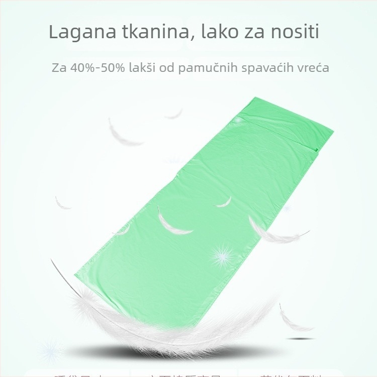 Expediter ultralak spavaći vreć za odrasle — modalna podstava i tkanina, omotnica konstrukcija, težina 300 g