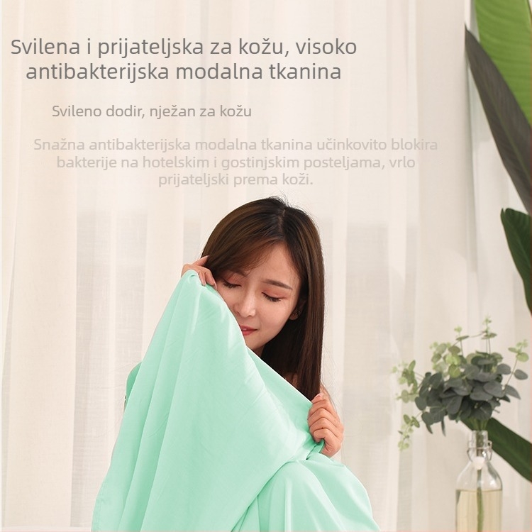 Expediter ultralak spavaći vreć za odrasle — modalna podstava i tkanina, omotnica konstrukcija, težina 300 g