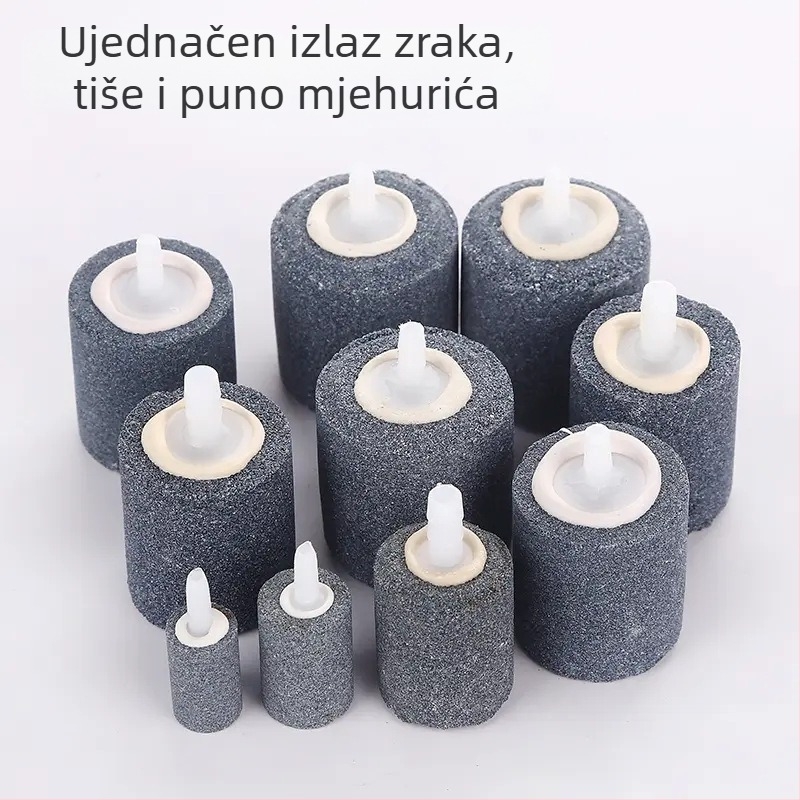 Kamen za aeriranje akvarija — materijal: keramika visoke temperature, 100 g, Pengyi, model Bubble Stone