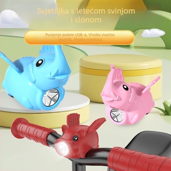 Dječje biciklističko svjetlo s karikaturnim dizajnom, visoka svjetlina za noćnu vožnju - Tianqi brand, prilagođeno obrađivanje dostupno, Nije uvezeno, Bez privatnih marka