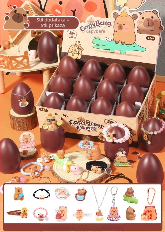 Interaktivna nagradna igračka s zlatim jajetom za razbijanje – za događaje, za djecu 7–14 godina, plastični materijal, 3C certifikat (Kod 2025182202066143)