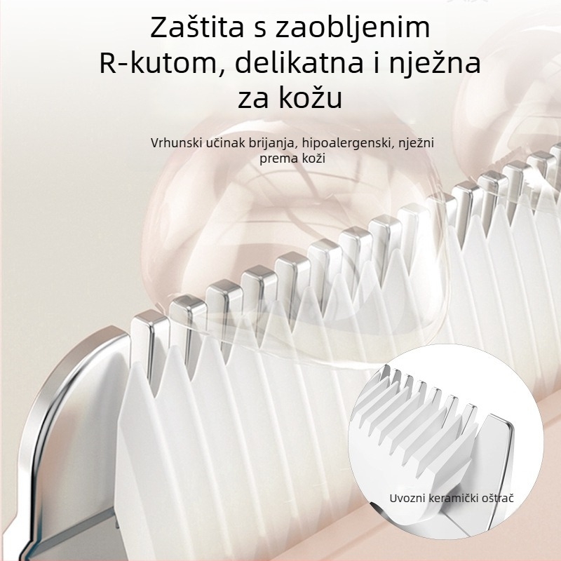Tife Prijenosni električni klipper za kućne ljubimce – plastično tijelo, domaća proizvodnja, privatna marka dostupna