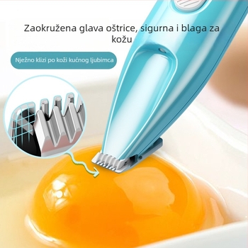 Električni trim za šape kućnih ljubimaca, tih, za mačke i pse, metalno kućište
