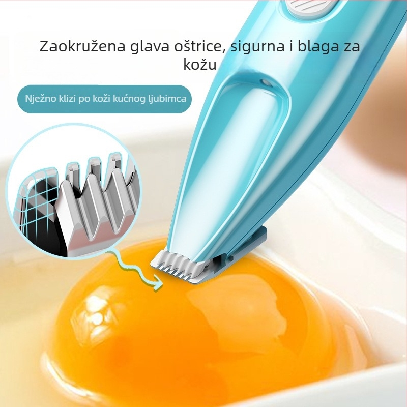 Električni trim za šape kućnih ljubimaca, tih, za mačke i pse, metalno kućište